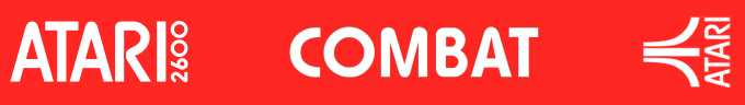 Combat logo for Atari 2600